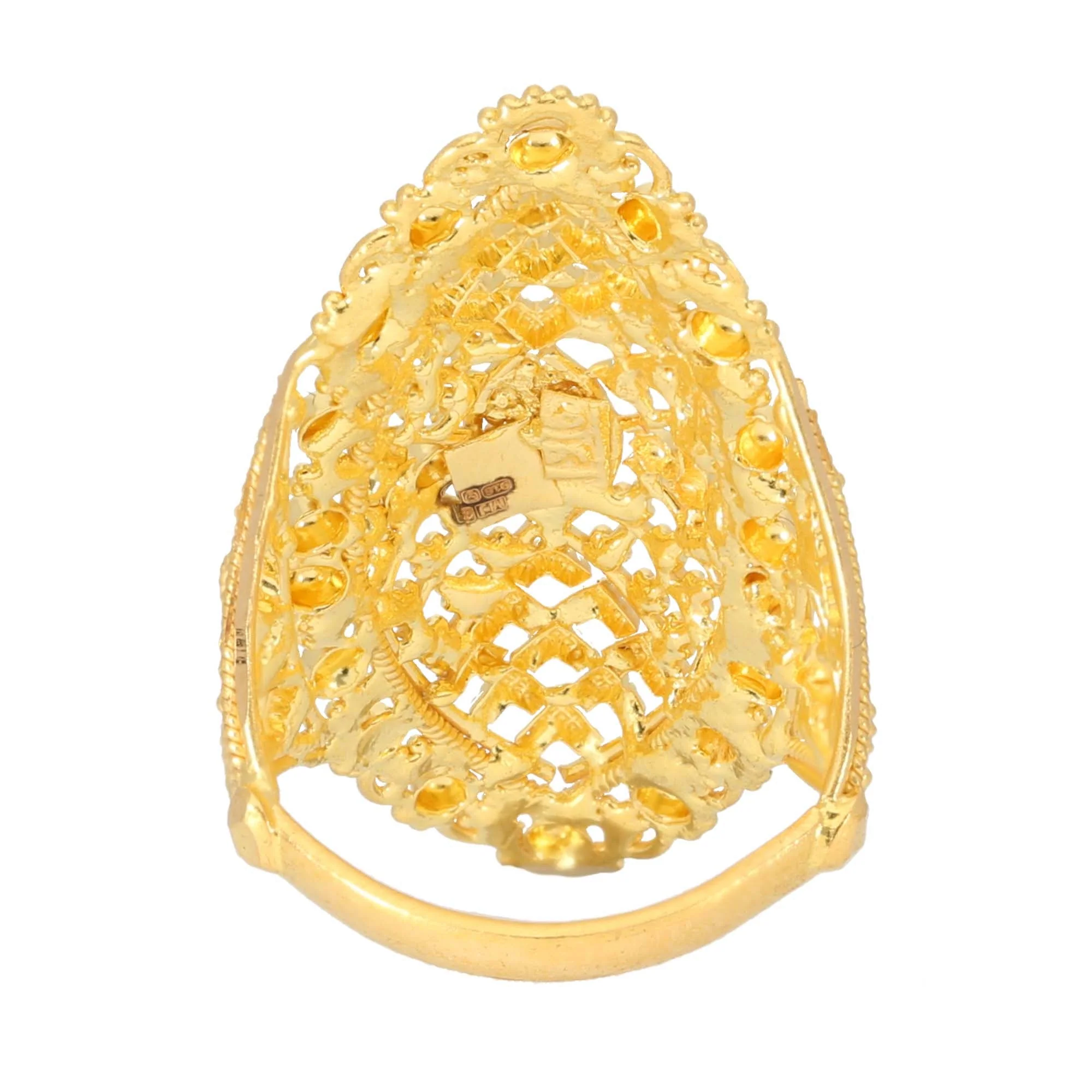New 22ct Gold Dress/Cocktail Plain Ring - Image 3
