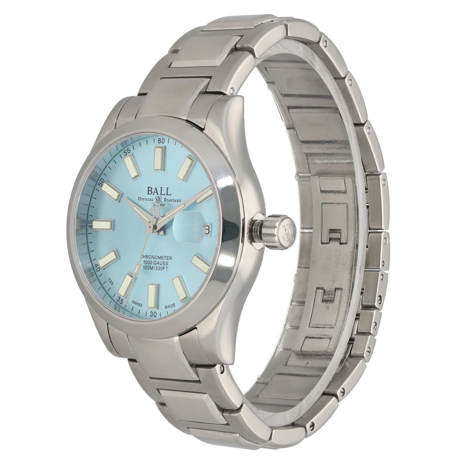 Ball Engineer III NM9026C 39mm Stainless Steel Watch - Image 3