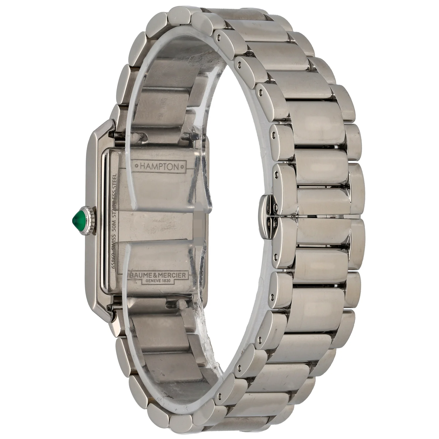 Baume Et Mercier Hampton 65869 22mm Stainless Steel Watch - Image 3