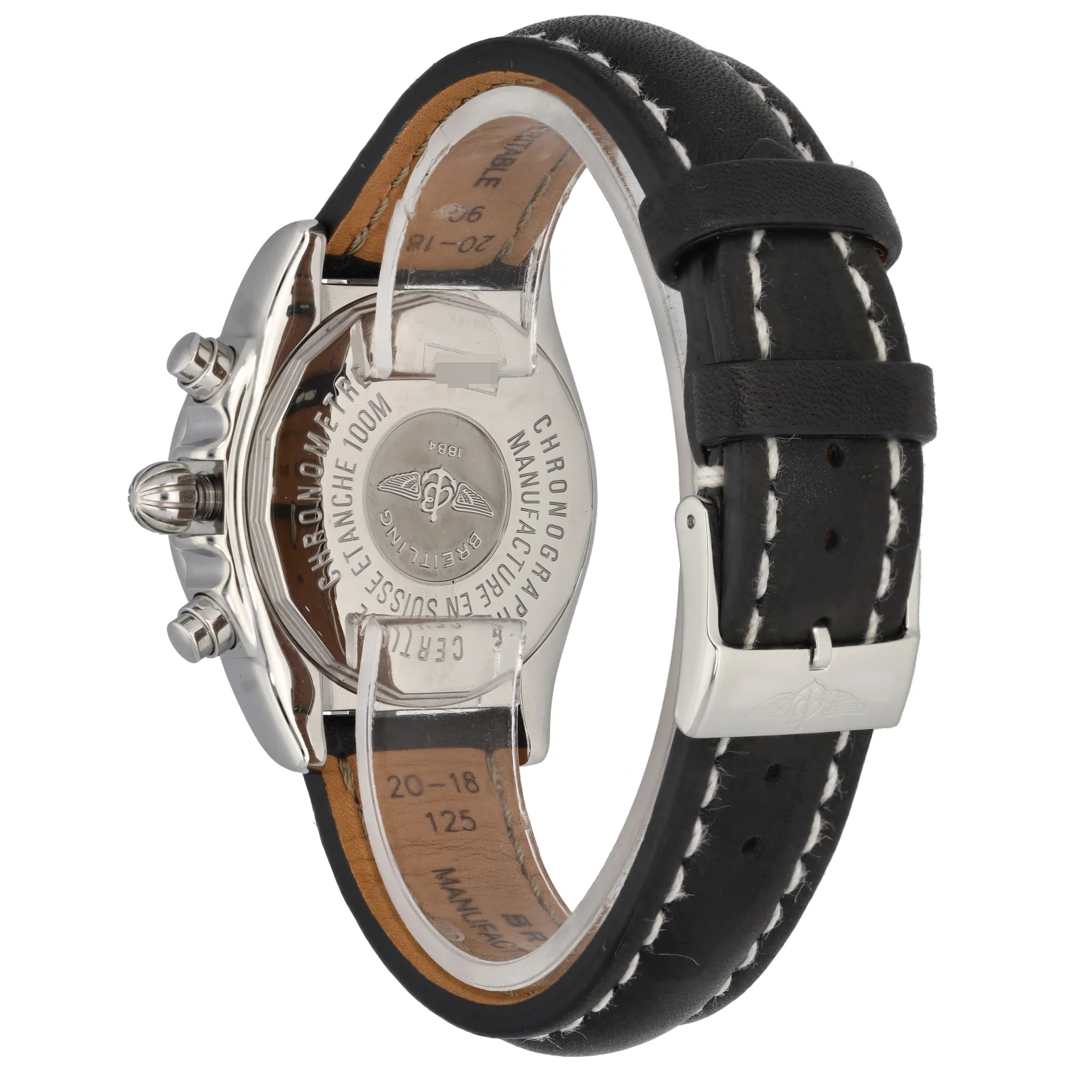 Breitling Chrono Cockpit A13357 39mm Stainless Steel Watch - Image 3