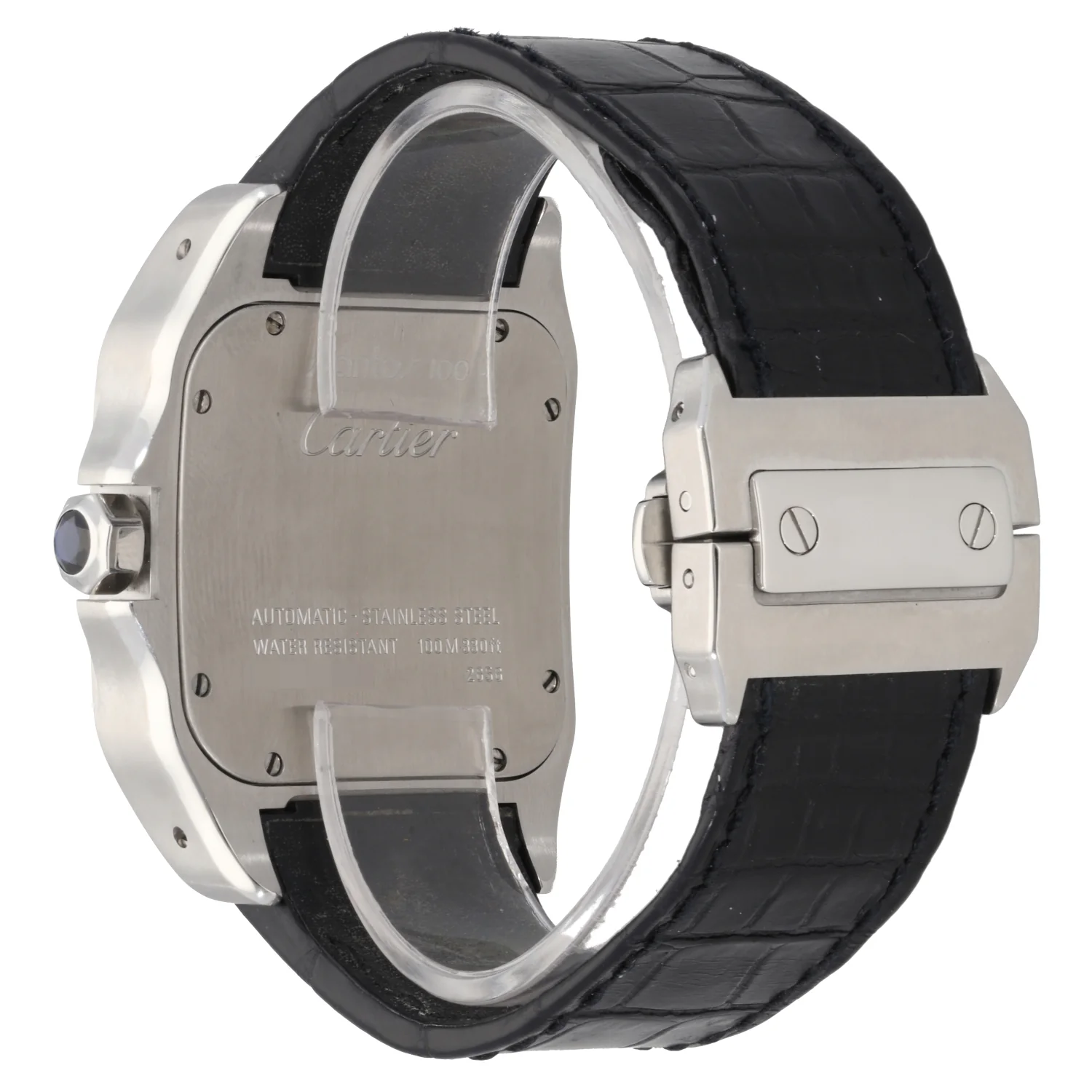 Cartier Santos 100 W20073X8 38mm Stainless Steel Watch - Image 3