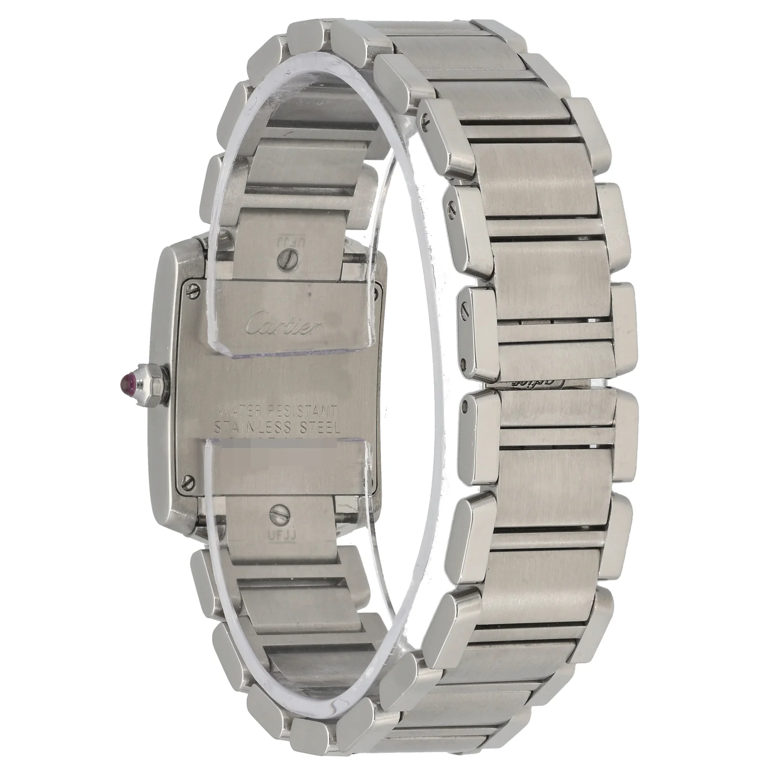 Cartier Tank Francaise 2384 20mm Stainless Steel Watch - Image 3