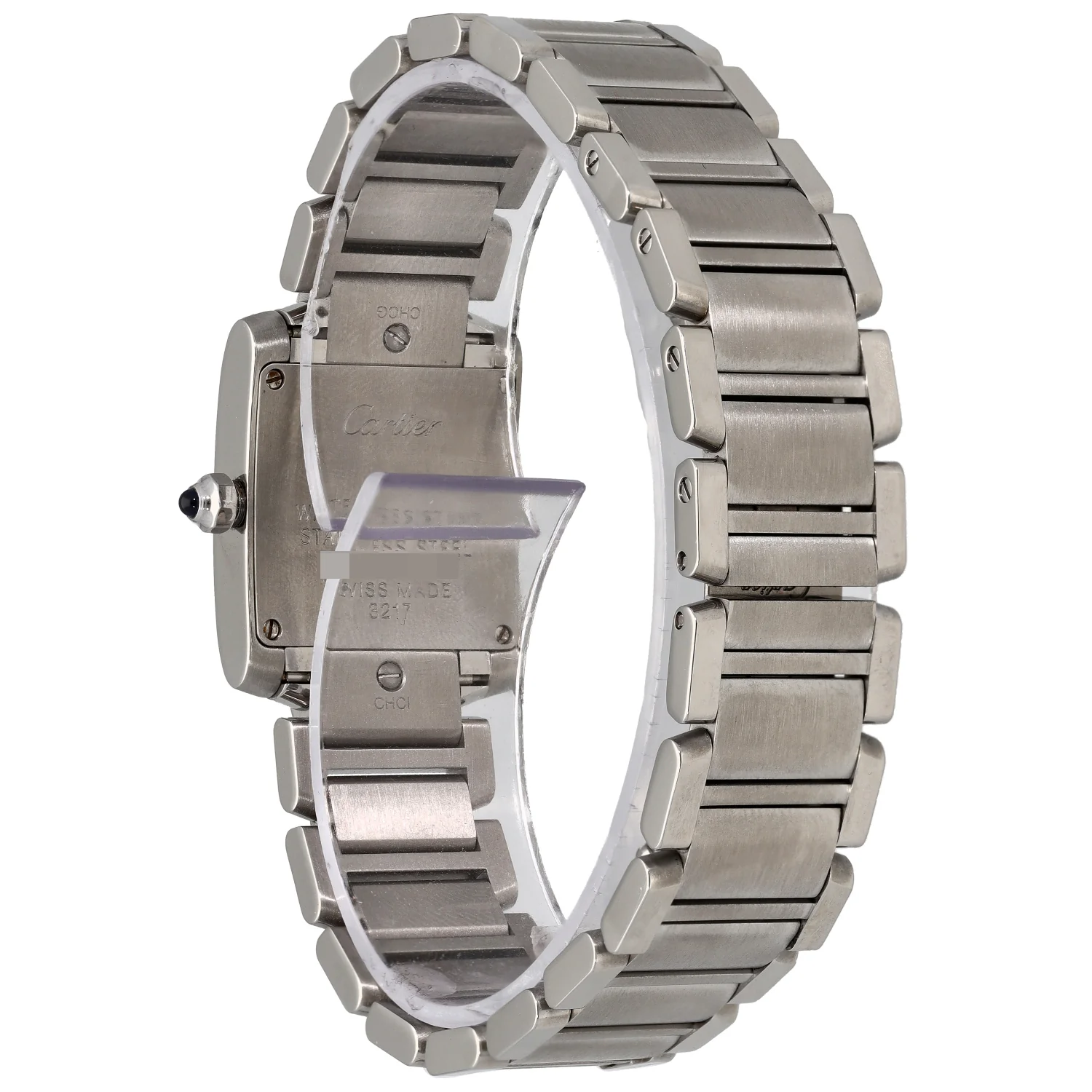 Cartier Tank Francaise 3217 20mm Stainless Steel Watch - Image 3