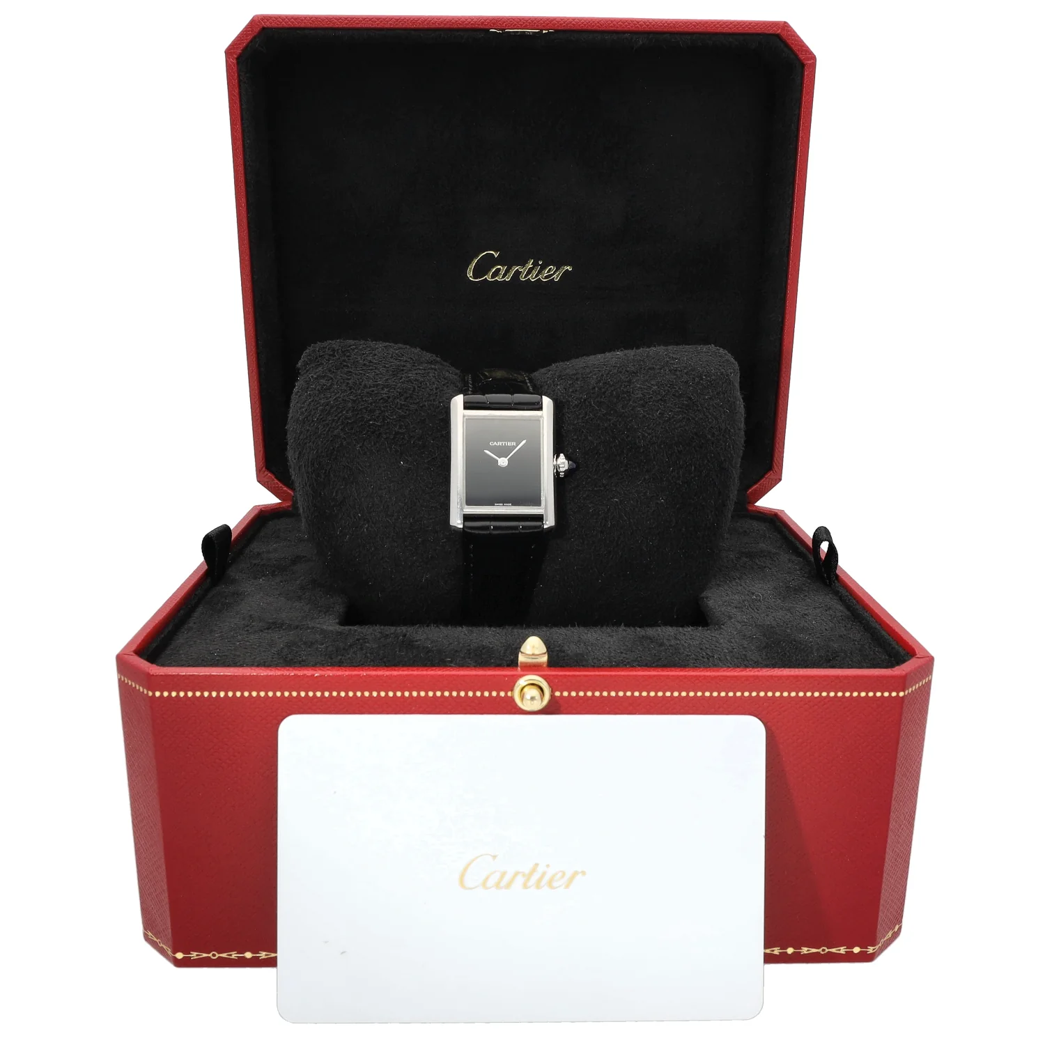 Cartier Tank Must WSTA0071 22mm Stainless Steel Watch - Image 4