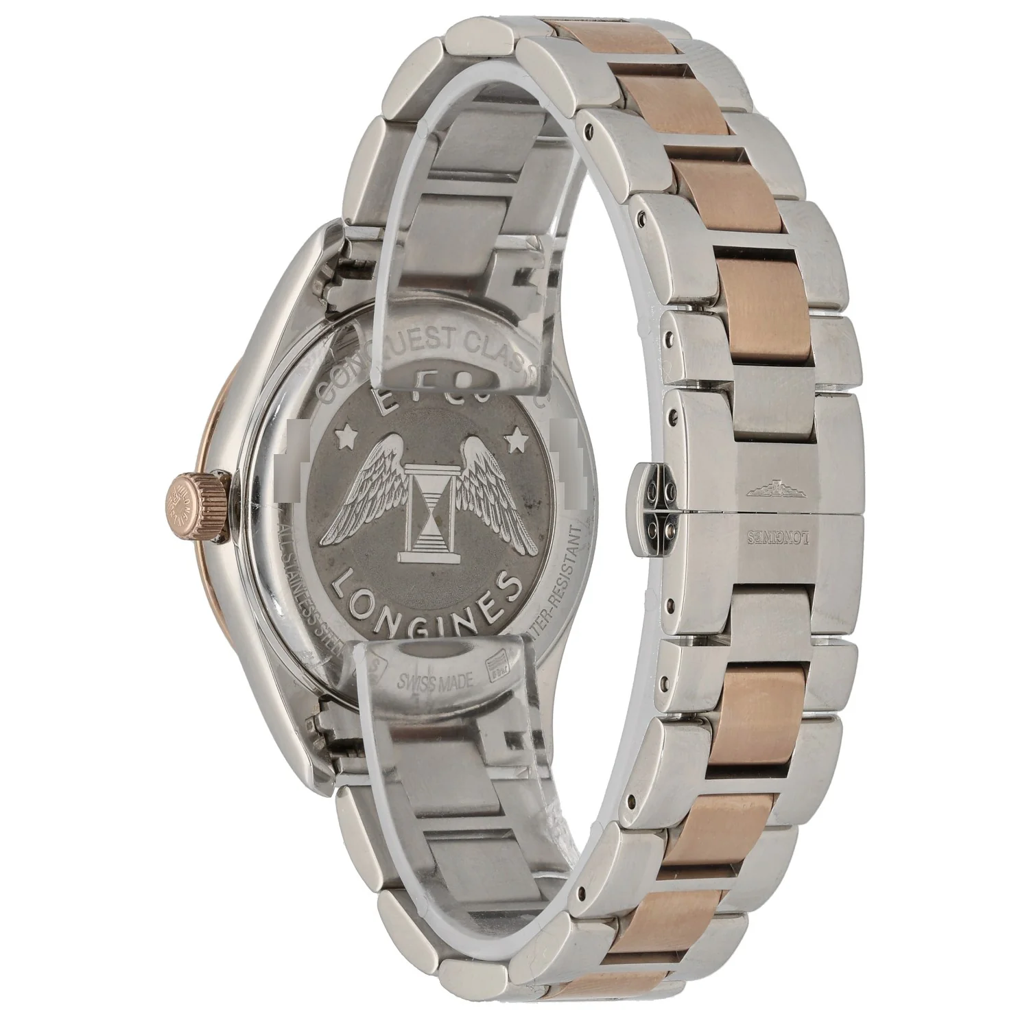 Longines Conquest Classic L2.386.3 34mm Bi-Colour Watch - Image 3