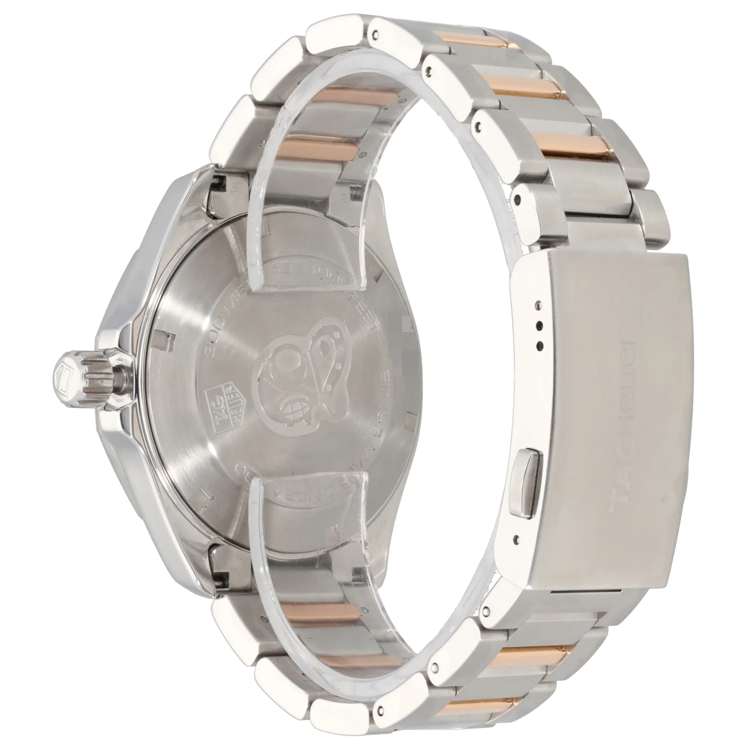 Tag Heuer Aquaracer WAY1150 41mm Bi-Colour Watch - Image 3