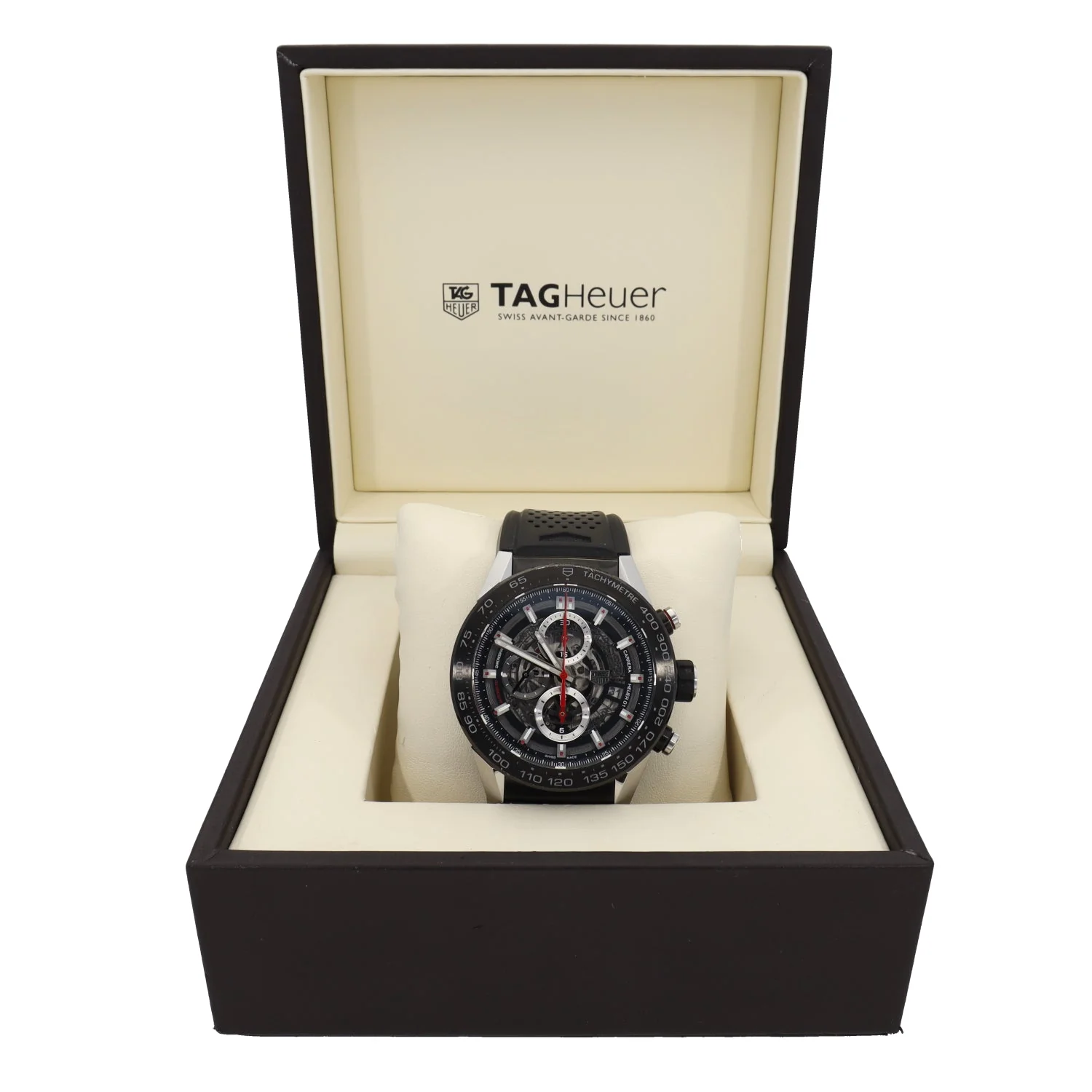 Tag Heuer Carrera CAR2A1Z 45mm Stainless Steel Watch - Image 4